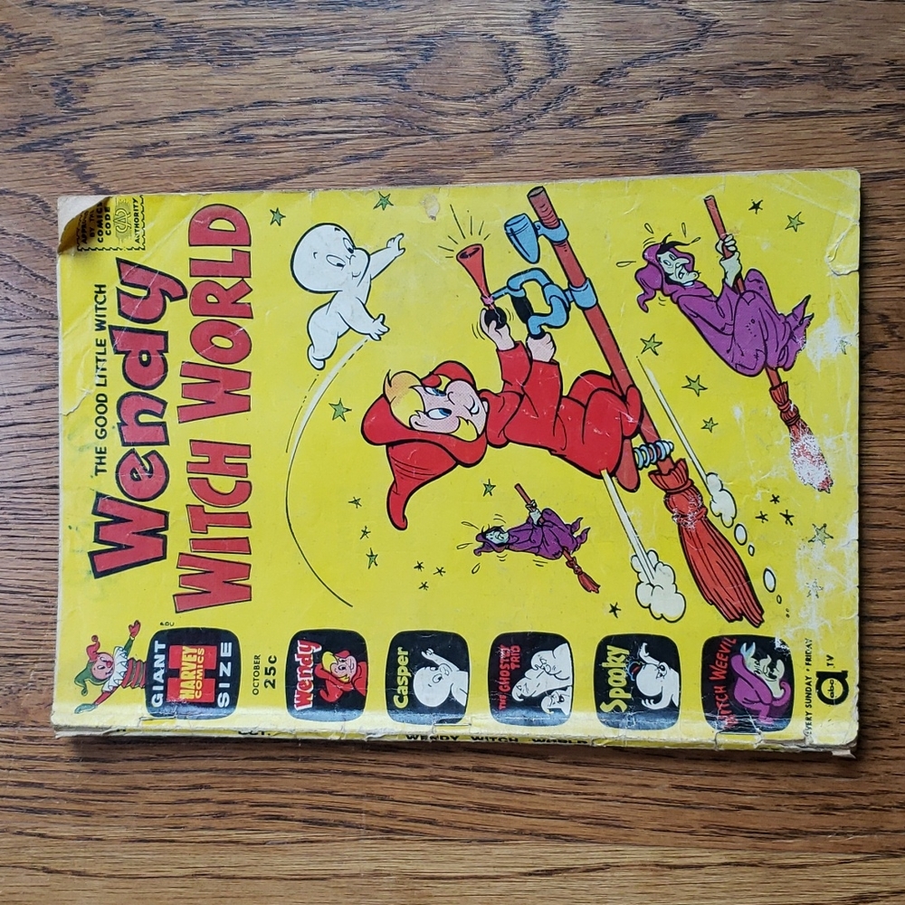 Vintage 60s Wendy Witch World Vol. 1 No. 1 Harvey Comics Comic Book